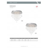 BRILLIANT G94156/15 | Alica Brilliant stropne svjetiljke svjetiljka 1x LED 900lm 3000K krom, prozirna