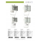 BRILLIANT 96163/05 | Tanko Brilliant reflektori svjetiljka 1x R7s IP44 bijelo