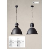BRILLIANT 93758/86 | Kiki Brilliant visilice svjetiljka 1x E27 crno