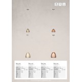 BRILLIANT 61171/53 | Relax-BRI Brilliant visilice svjetiljka 1x E27 krom, bronca, bijelo