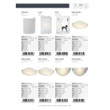 BRILLIANT G98841/05 | Melania Brilliant zidna, stropne svjetiljke svjetiljka 1x E27 806lm 2700K bijelo