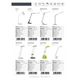 BRILLIANT G94816/04 | Katrina Brilliant stolna svjetiljka 20cm s prekidačem elementi koji se mogu okretati 1x LED 607lm 2700K zeleno