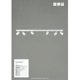 BRILLIANT 94416/05 | Different Brilliant spot svjetiljka elementi koji se mogu okretati 6x GU10 bijelo