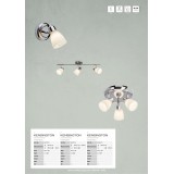 BRILLIANT 50410/15 | Kensington Brilliant spot svjetiljka elementi koji se mogu okretati 1x G9 IP44 krom, bijelo