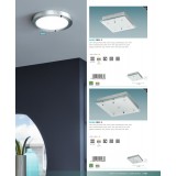EGLO 94985 | Fres-LED Eglo zidna, stropne svjetiljke svjetiljka 4x LED 2040lm 3000K krom, bijelo, prozirna