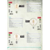 EGLO 11681 | E27 4W -> 25W Eglo Edison ST64 LED izvori svjetlosti filament, Spiral 260lm 2200K 360° CRI>80