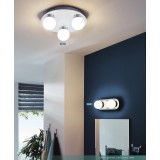 EGLO 94629 | Mosiano Eglo zidna, stropne svjetiljke svjetiljka 3x LED 1020lm 3000K IP44 krom, bijelo