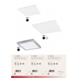 EGLO 97277 | Fueva-1 Eglo zidna, stropne svjetiljke LED panel četvrtast jačina svjetlosti se može podešavati 1x LED 2900lm 4000K bijelo