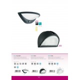 EGLO 89768 | Onja Eglo zidna svjetiljka 1x E27 IP44 bijelo, prozirna