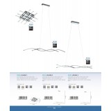 EGLO 95569 | Lasana-2 Eglo stropne svjetiljke svjetiljka 1x LED 3780lm 3000K krom, bijelo