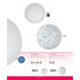 EGLO 95672 | Magitta-1 Eglo zidna, stropne svjetiljke svjetiljka okrugli 1x LED 950lm 3000K bijelo, prozirna