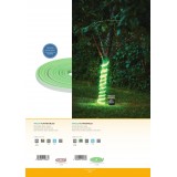 EGLO 900222 | Flatneon-IP Eglo LED traka svjetiljka sa kablom i vilastim utikačem 480x LED IP44 zeleno, bijelo