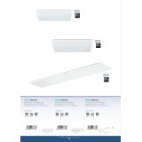 EGLO 900937 | Rabassa Eglo spušteni plafon LED panel četvrtast 1x LED 4900lm 4000K bijelo, opal