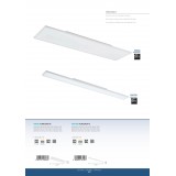 EGLO 900708 | Turcona-B Eglo stropne svjetiljke LED panel - backlight pravotkutnik 1x LED 1000lm 3000K bijelo, opal