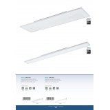EGLO 98905 | Turcona Eglo stropne svjetiljke LED panel - edgelight pravotkutnik 1x LED 2900lm 4000K bijelo, saten