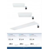 EGLO 900939 | Rabassa Eglo spušteni plafon LED panel pravotkutnik 1x LED 4900lm 4000K bijelo, opal