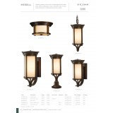 ELSTEAD FE-MERRILL-F | Merrill Elstead stropne svjetiljke svjetiljka 2x E27 IP44 brončano smeđe, acidni