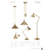 ELSTEAD PV1-AB | Provence-EL Elstead zidna svjetiljka 1x E27 antik bakar