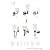 ELSTEAD BATH-CARROLL1-PC | Carroll Elstead zidna svjetiljka ručna izrada 1x G9 320lm 3000K IP44 krom saten, prozirno