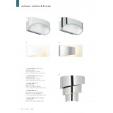 ENDON JOHNSON-CH | Johnson Endon zidna svjetiljka 1x LED 400lm 3000K bijelo mat, aluminij