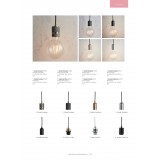 ENDON 76586 | Urban-EN Endon visilice svjetiljka s podešavanjem visine 1x E27 krom, crno