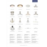 ENDON 91123 | Brahm Endon stropne svjetiljke svjetiljka 2x E14 antik bakar, acidni