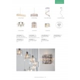 ENDON 76514 | Verina Endon visilice svjetiljka s podešavanjem visine 1x LED 1500lm 3000K krom, kristal