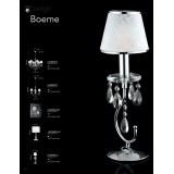 FANEUROPE I-BOEME/3 | Boeme Faneurope luster svjetiljka Luce Ambiente Design 3x E14 krom, svjetlucavi, kristal