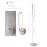 FANEUROPE LED-INFINITY-AP | Infinity-FE Faneurope zidna svjetiljka Luce Ambiente Design 1x LED 1120lm 4000K bijelo mat, opal