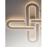 FANEUROPE LED-OBSESSION-PL80 | Obsession Faneurope stropne svjetiljke svjetiljka Luce Ambiente Design daljinski upravljač jačina svjetlosti se može podešavati, sa podešavanjem temperature boje 1x LED 5800lm 3000 - 4000 - 6000K bijelo, saten