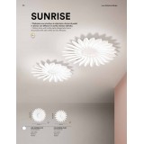 FANEUROPE LED-SUNRISE-PL62 | Sunrise-FE Faneurope stropne svjetiljke svjetiljka Luce Ambiente Design jačina svjetlosti se može podešavati 1x LED 6250lm 4000K bijelo, saten