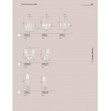 FANEUROPE I-ANGEL/LM1 | Angel-FE Faneurope stolna svjetiljka Luce Ambiente Design 34cm s prekidačem 1x E14 bijelo, krom