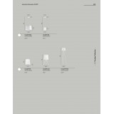 FANEUROPE I-CLUNY-S14 | Cluny Faneurope visilice svjetiljka Luce Ambiente Design 1x E14 bijelo
