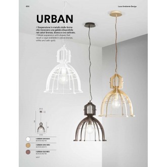 FANEUROPE I-URBAN-S40 BCO | Urban-FE Faneurope visilice svjetiljka Luce Ambiente Design 1x E27 bijelo