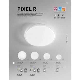 FANEUROPE I-PIXEL-R50-INT | SMART-INTEC-Pixel-FE Faneurope stropne svjetiljke smart rasvjeta Luce Ambiente Design okrugli daljinski upravljač zvučno upravljanje, jačina svjetlosti se može podešavati, sa podešavanjem temperature boje 1x LED 4000lm 3000 - 4