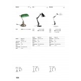 FARO 51910 | Baobab Faro stolna svjetiljka 49cm 1x E14 sivo