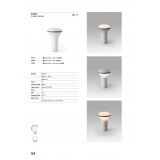 FARO 20209 | Buddy-FA Faro stolna svjetiljka 17,2cm 1x LED 260lm 2700K opalno bijela, opal, opal