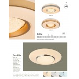 GLOBO 41741-24 | Colla Globo stropne svjetiljke svjetiljka 1x LED 1000lm 3000K bijelo, svjetlucavi