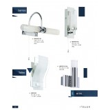ITALUX MB15232-01A | Aron-IT Italux zidna svjetiljka 1x LED 420lm 3000K bijelo, krom