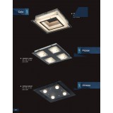 ITALUX C29530F-2A | Gaia-IT Italux stropne svjetiljke svjetiljka 1x LED 2304lm 3000K bijelo, prozirno
