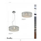 ITALUX P0360-05B-F4AC | Bradley-IT Italux stropne svjetiljke svjetiljka 5x G9 3000K krom, prozirno, zrcalo