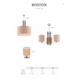 JUPITER 1270 BT 5 | BostonJ Jupiter luster svjetiljka 5x E27 krom, venga, kapuchino