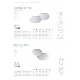 KANLUX 31096 | Corso Kanlux zidna, stropne svjetiljke svjetiljka okrugli 1x LED 800lm 4000K IP44 bijelo