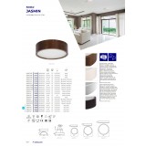 KANLUX 23126 | Jasmin-K Kanlux zidna, stropne svjetiljke svjetiljka okrugli 1x E27 bijelo mat, bijelo