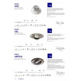 KANLUX 26736 | Ivri Kanlux ugradbena svjetiljka okrugli pomjerljivo, bez grla Ø92mm 1x MR16 / GU5.3 / GU10 bijelo
