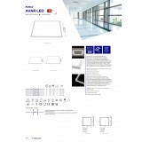 KANLUX 26770 | Avar Kanlux spušteni plafon LED okvir svjetiljka četvrtast 1x LED 3600lm 4000K bijelo