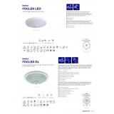 KANLUX 18120 | Fogler Kanlux zidna, stropne svjetiljke svjetiljka okrugli sa senzorom 2x E27 bijelo