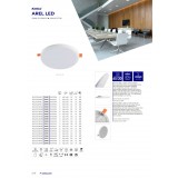 KANLUX 29586 | Arel Kanlux ugradbene svjetiljke ultra SLIM LED panel četvrtast 125x125mm 1x LED 1000lm 4000K IP65/20 bijelo