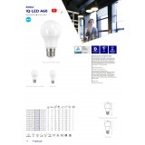 KANLUX 33720 | E27 13,5W -> 102W Kanlux obični A60 LED izvori svjetlosti IQ-LED SAFE light 1560lm 4000K 220° CRI>80