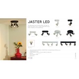 LUCIDE 11903/05/30 | Jaster Lucide spot svjetiljka elementi koji se mogu okretati 1x GU10 350lm 2700K crno